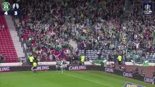 Hibernian 43 Falkirk  GOALS  Scottish Cup Semi Final 2013 [upl. by Meece]