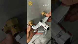 Angle Repair Shower Conversion Bend Valve shorts PlumbingRepair showervalve diyplumbing diy [upl. by Tamaru]