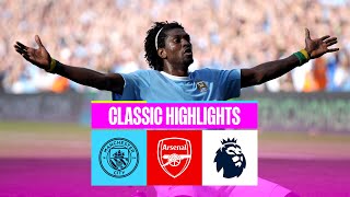 Classic Highlights  Man City 42 Arsenal  ADEBAYOR SCORES [upl. by Cheria]