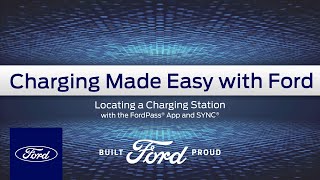 Where are Ford Electric vehicle charging stations  Ford HowTo  Ford [upl. by Asiuqram]