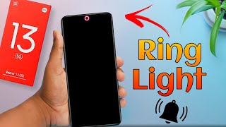 How to Enable Notification Light on Redmi 13 5g  Redmi 13 me Front Camera Light Kaise Lagaye [upl. by Shela]