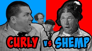 CURLY vs SHEMP  The THREE STOOGES  FULL EPISODES  Vol 10 [upl. by Leinadnhoj328]