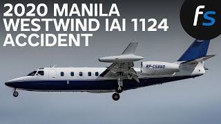 2020 Manila Westwind IAI 1124 Accident  Final Moments  FS2004 [upl. by Ellehsat243]