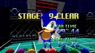 Arcade Longplay 224 Sonic the Fighters [upl. by Avle394]