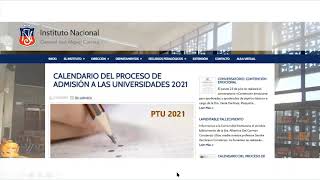 Inscripción PTU o PDT Prueba de Transición 2021 [upl. by Iroj]