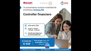 Diploma de Especialización en Controller Financiero  Modalidad FRI [upl. by Ahseinek]