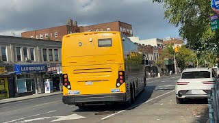 MTA Bus Co 2022 Prevost X345 1514 on the BM4 to Gerritsen Beach departing Church AvOcean Pkwy [upl. by Miki]