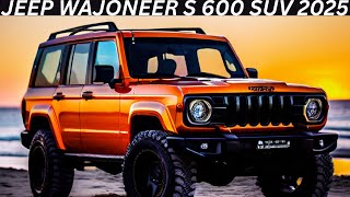 Jeep Wagoneer S 600 SUV 2025 ReviewInteriorExteriorFirst LookFeaturesPriceAj Car Point 2024 [upl. by Adalia]