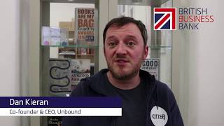 Dan Kieran Cofounder amp CEO of Unbound talks about his business finance journey [upl. by Oremar161]