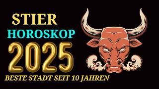 STIER JAHRESHOROSKOP FÜR 2025 [upl. by Kalila363]