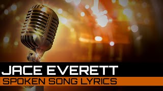 Spoken Song Lyrics Jace Everett  Bad Things [upl. by Elna]