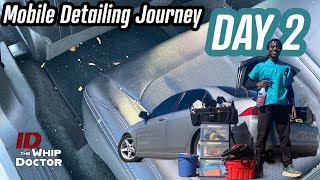 Mobile Detailing Journey EP 2 Day 2 detailing XL vehicle [upl. by Minette]