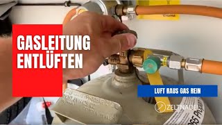 Luft in der Gasleitung vom Wohnwagen So geht sie wieder raus [upl. by Rita]