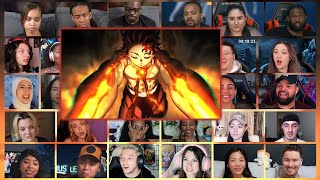 Full Episode Demon Slayer Season 4 Episode 6 Reaction Mashup  鬼滅の刃 [upl. by Hutchinson]