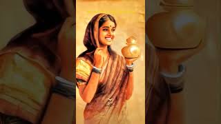 Raja Ravi Varma Art brought to life with AI art rajaravivarma best viralvideo ai painting [upl. by Hnad159]