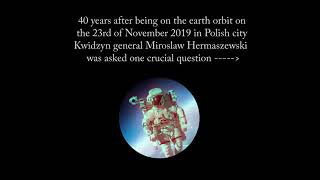 Retired Polish Astronaut Mirosław Hermaszewski says quotEarth is Flatquot [upl. by Geri]