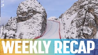 Weekly Recap 10  Goggia Stuhec and Mowinckel crowned Queen of Dolomites  FIS Alpine [upl. by Karab182]