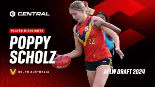 2024 AFLW Draft  Poppy Scholz Player Highlights [upl. by Trilly]