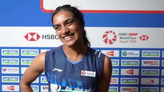 PV Sindu relishing YONEX All England return [upl. by Charry327]