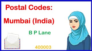 Postal Code of B P Lane Mumbai City India Zip Code [upl. by Arod]