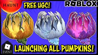 🔴 LAUNCHING ADMIN DEV amp STAR SMASHED PUMPKIN LIVE  Roblox The Haunt FREE ITEMS [upl. by Lewison974]