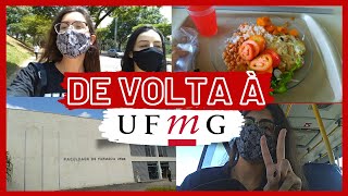 VLOG  Minhas AULAS PRESENCIAIS voltaram Tô muito feliz [upl. by Llerral]