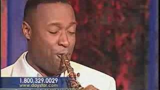 Saxophonist Merlon Devine on Daystar Performing quotDue Seasonquot [upl. by Anoiek]