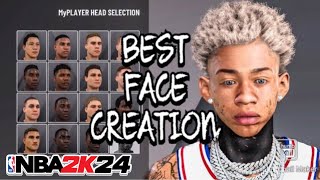 NBA 2K25 BEST DRIPPY FACE CREATION TUTORIAL LOOK LIKE A COMP CHEESER [upl. by Cranford]