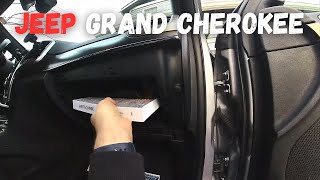 Replace Cabin Filter on Jeep Grand Cherokee  Super Easy [upl. by Nya]