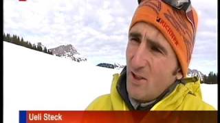 Ueli Steck Rekord in der MatterhornNordwand [upl. by Olsewski]