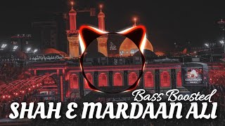 Shah E Mardan E Ali  Bass Boosted Remix  New NFAK Dj Qawwali  Dj Shoaib Mixing 🔥 [upl. by Llirret111]