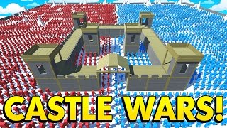 Ancient Warfare 2  EPIC CASTLE WARS BATTLES Ancient Warfare 2 Gameplay [upl. by Buyers211]