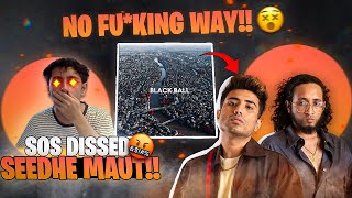 🇵🇰Pakistani reacts to BLACKBALL  SOS x 30KEY  Seedhe Maut Diss 😲  SikeCast Reacts [upl. by Annyrb558]