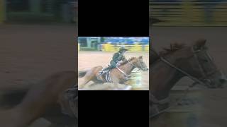 Barrel Racing  shorts cowboy horse barrelhorse barrelracing barrelracer fypviral fyp nfr [upl. by Yeltihw]