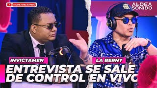 LA BERNY SE SALE DE CONTROL Y SE ARMA UN PROBLEMA EN PLENA CABINA [upl. by Coryden]