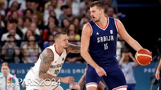 Nikola Jokic does it all to get first Olympic tripledouble in bronze final  Paris Olympics [upl. by Ajnat]