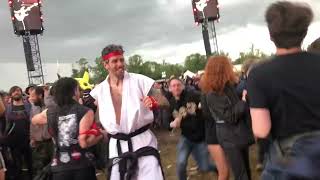 Polyphia  GOAT  Download Festival 2024 Wall of Death [upl. by Lisette]