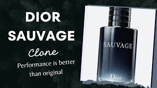 Best and Cheap Dior Sauvage Clone  Performance is better 95 Accurate [upl. by Norit904]