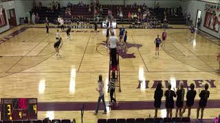 Hawley vs Veribest High School Girls Varsity Volleyball [upl. by Euqinom443]