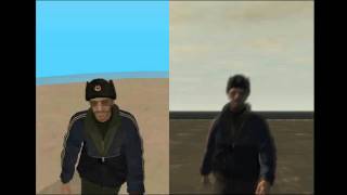 GTA SA vs GTA IV freefall [upl. by Aehtela]