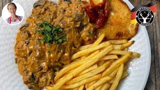 How to Make Hunter Sauce Jaeger Sauce for Hunter Schnitzel ✪ MyGermanRecipes [upl. by Dmitri]