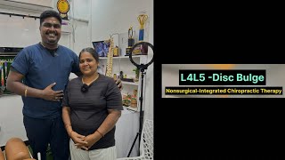 L4L5 disc Bulge Treatment without Surgery Integrated ChiropracticDr Vijay [upl. by Atiram]