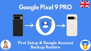 Pixel 9 PRO First Setup and Data restore from Google Account Backup [upl. by Fontes959]