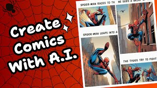 Crafting Comics with AI From Idea to Strip  AI Comic Creation [upl. by Ahsaten]