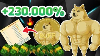 GILIRAN BUFF DOGE COIN NEW ATH NIH  BURN GEDEGEDEAN SAMPAI 64  BELI 25 BNB SEKALIGUS  DYOR [upl. by Sherwin]