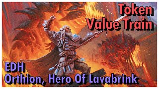 Orthion Hero Of Lavabrink EDH Deck Tech  Magic the Gathering [upl. by Ddene]