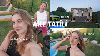 AİLEMİ TANIYIN 2 GÜNLÜK AİLE TATİLİMİZ  VLOG [upl. by Pitchford801]