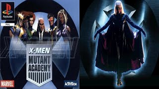 X Men Mutant Academy USA Storm 2nd costume Xmen movie 2000  Ps1 Playthrough [upl. by Tore]