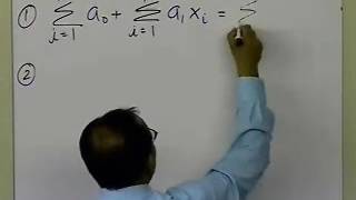 Linear Regression Derivation See new HD version link in description [upl. by Novelc]