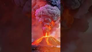 biggest volcanic eruption  shorts shortvideo viralshorts volcano [upl. by Greabe94]